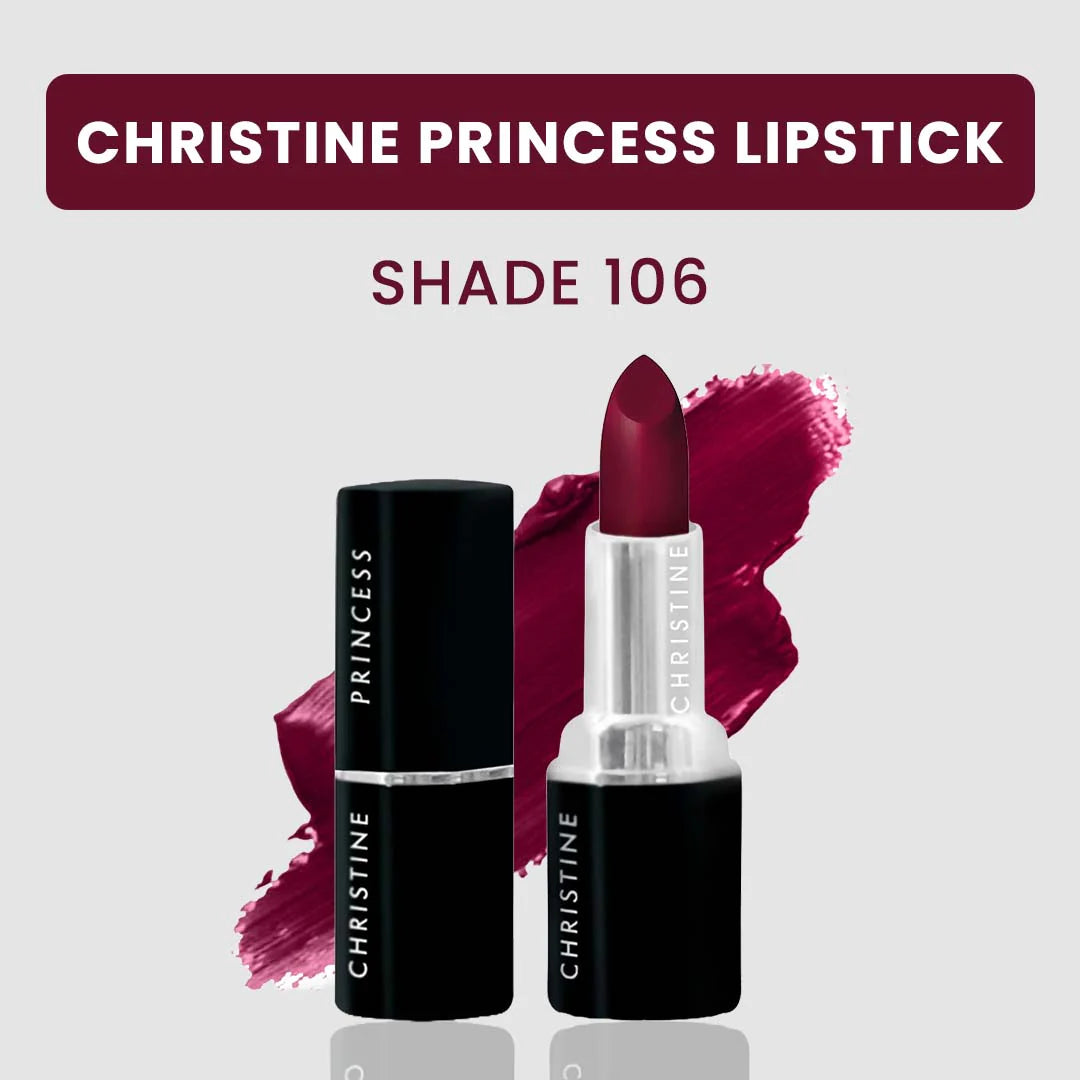 CHRISTINE PRINCESS MATT GLOW LIPSTICK ALL SHADE