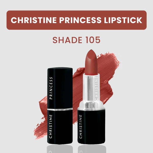 CHRISTINE PRINCESS MATT GLOW LIPSTICK ALL SHADE