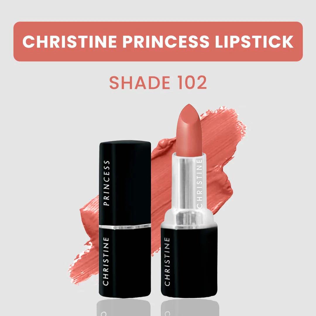 CHRISTINE PRINCESS MATT GLOW LIPSTICK ALL SHADE