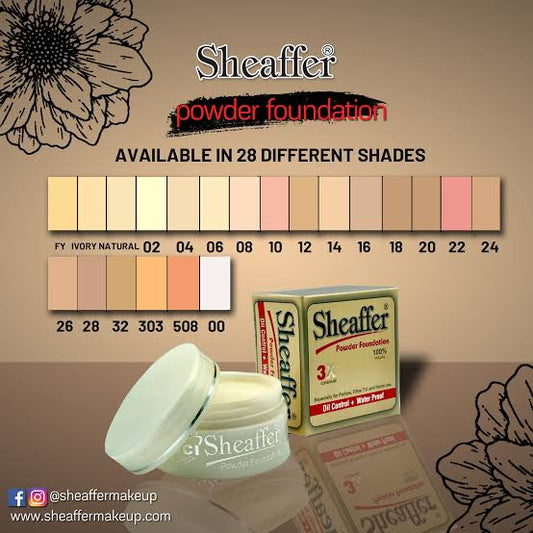 SHEAFFER POWDER FOUNDATION