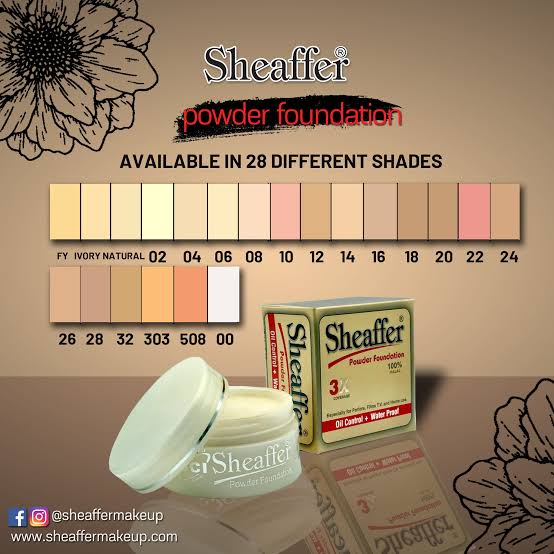 SHEAFFER POWDER FOUNDATION