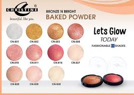 CHRISTINE BROMZE N BRIGHT BAKED POWDER