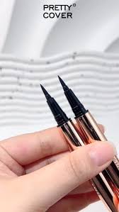 PRETTY COVER SUPER 4D EYES BL;ACK HD LIQUID EYELINER