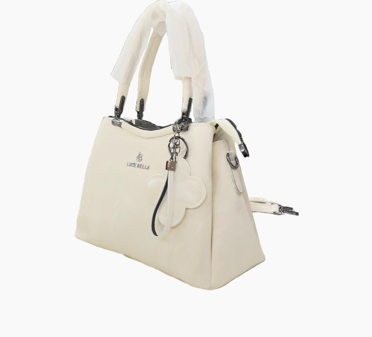 "Luxury Leather Shoulder Handbag for Women - Stylish Crossbody Purse with flower Relief Ornament"SA jewelry pk