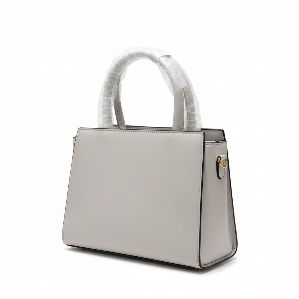 Elegant Blush Quilted Handbag | Top Handle & Shoulder Strap | Faux Leather Crossbody SAjewellerypk.com