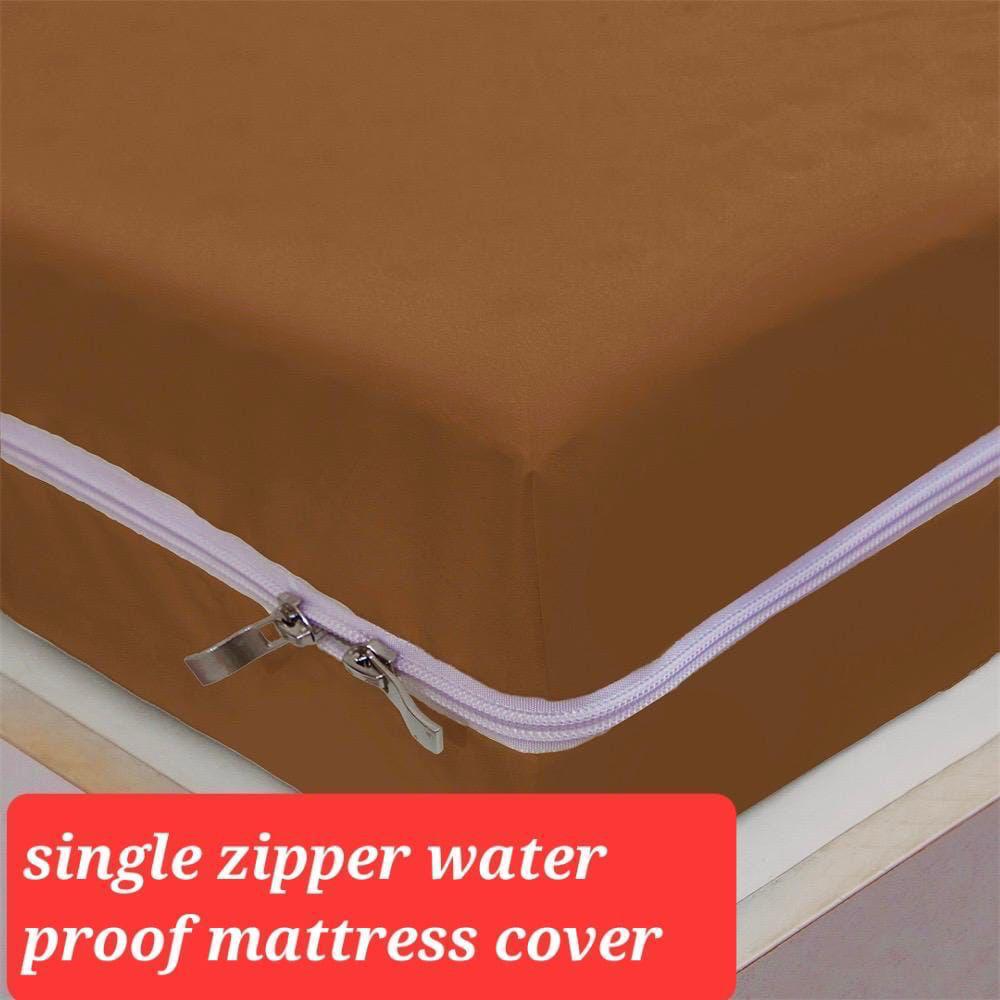 Single double sided zipper Waterproof Mattress cover