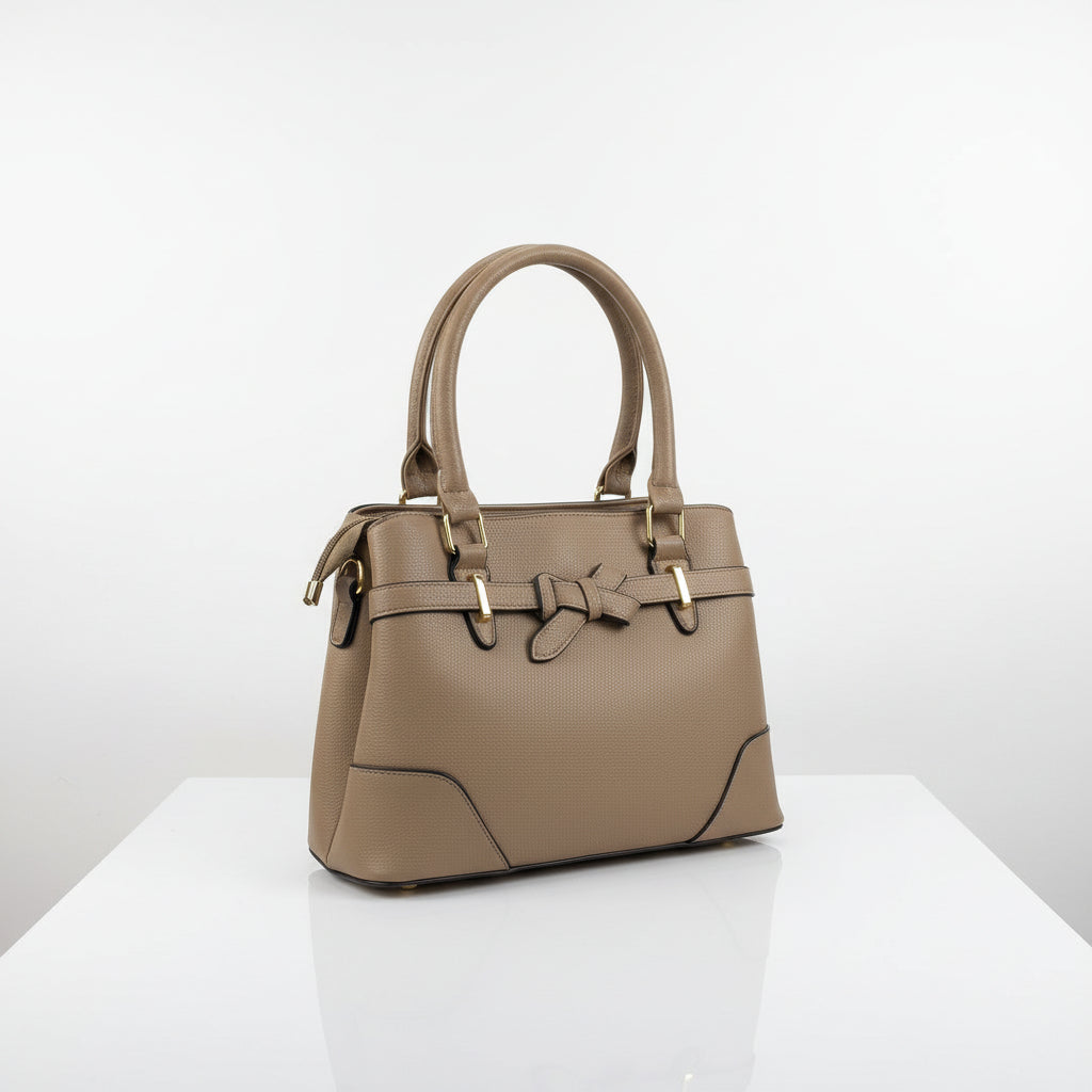 Women's Trendy  Satchel Handbag Set with Crossbody Strap | Imported PU Leather SA jewellery pk