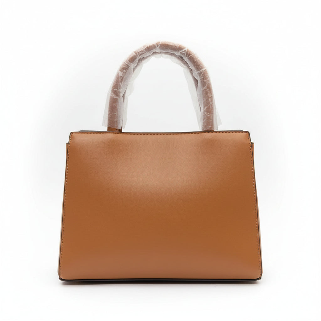 Elegant Blush Quilted Handbag | Top Handle & Shoulder Strap | Faux Leather Crossbody SAjewellerypk.com