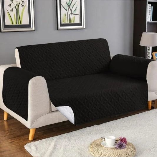 "Premium Quilted Sofa Cover – Soft, Washable & Anti-Slip Protector | SAJewelryPK