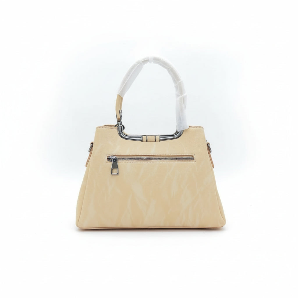 "Luxury Leather Shoulder Handbag for Women - Stylish Crossbody Purse with flower Relief Ornament"SA jewelry pk