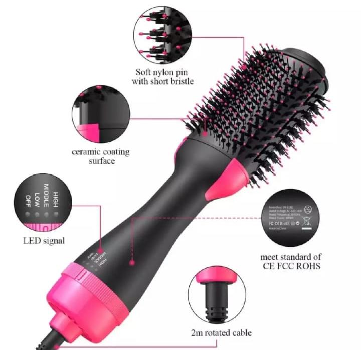 SA jewellery 3 in 1 hair dryer brush
One step hair dryer and volumizer
Hot air brush
Hair dryer brush professional
Blow dryer brush