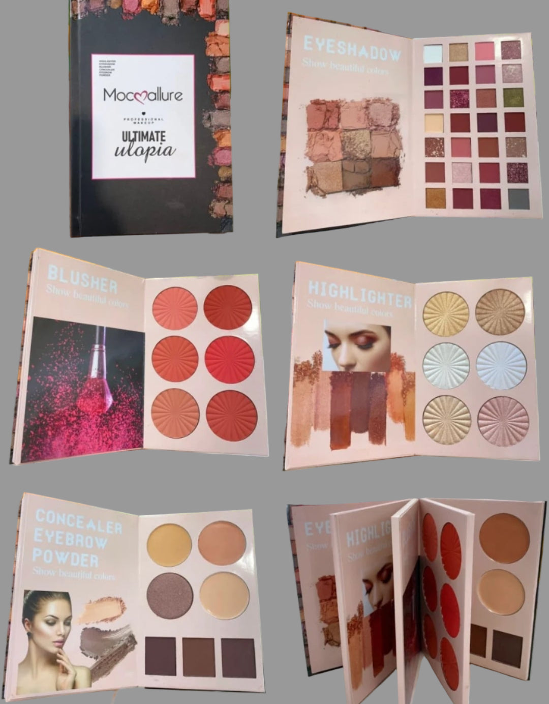 Mocallure Ultimate Ulopia 4 in 1 Eyeshadow Palette