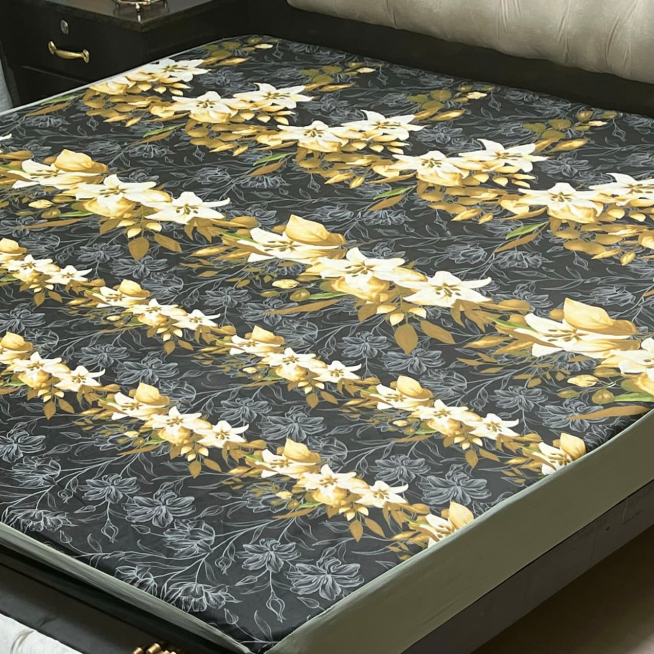 Waterproof Printed Elastic Mattress Cover