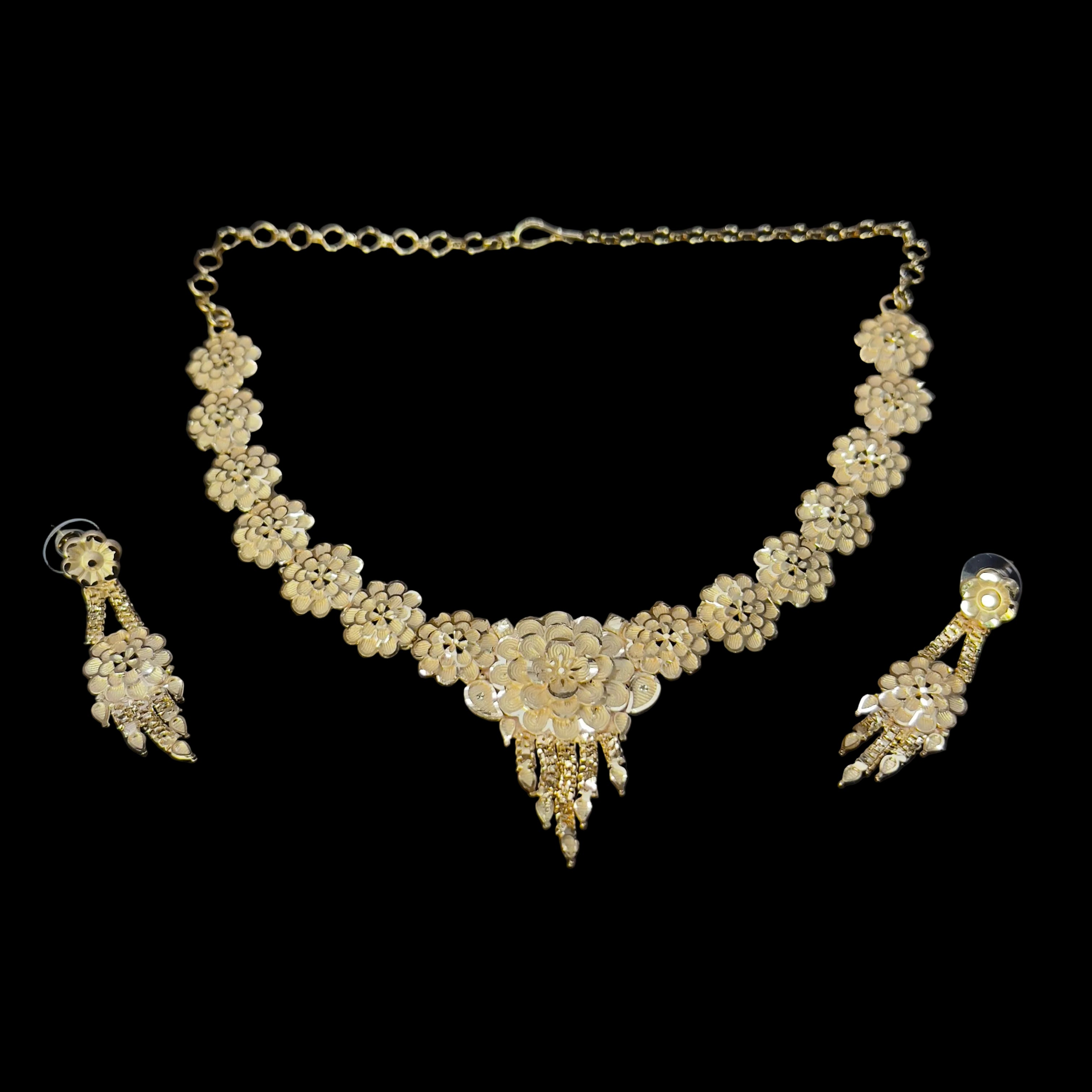 "Latest Gold Plated Bridal & Wedding Jewelry Sets SA jewelry pk"