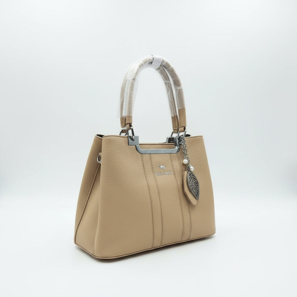 "Luxury Leather Shoulder Handbag for Women - Stylish Crossbody Purse with Circular Relief Ornament"SA jewelry pk