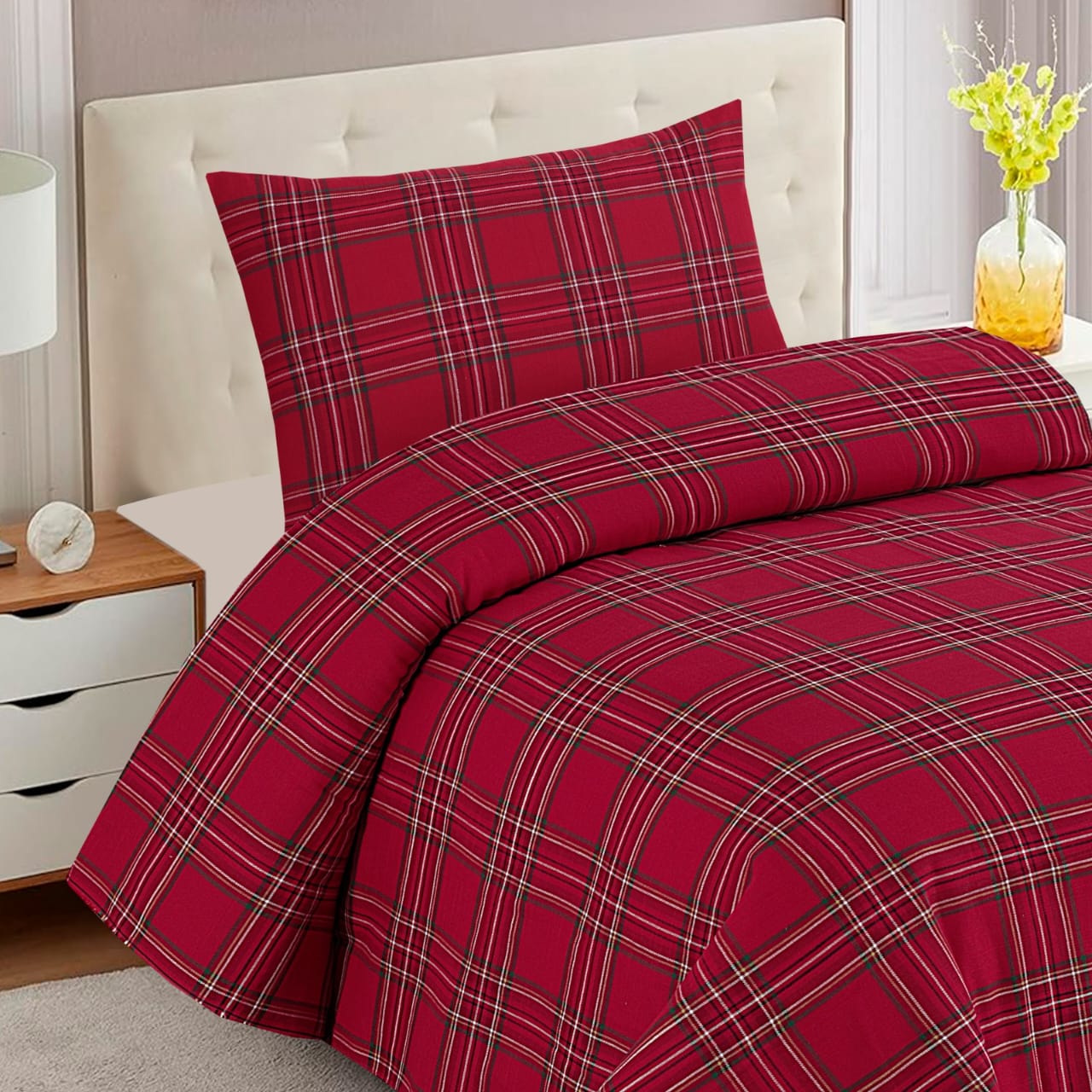 Single cotton bedsheets