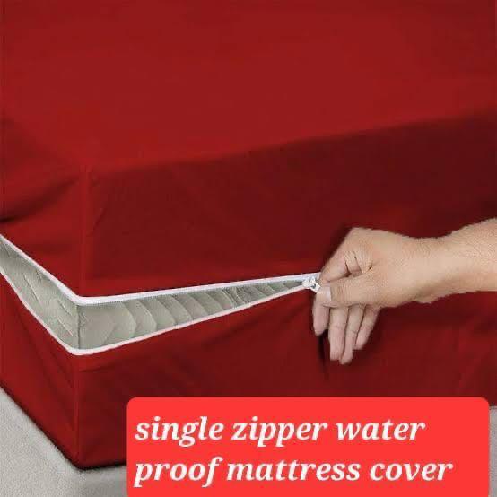 Single double sided zipper Waterproof Mattress cover