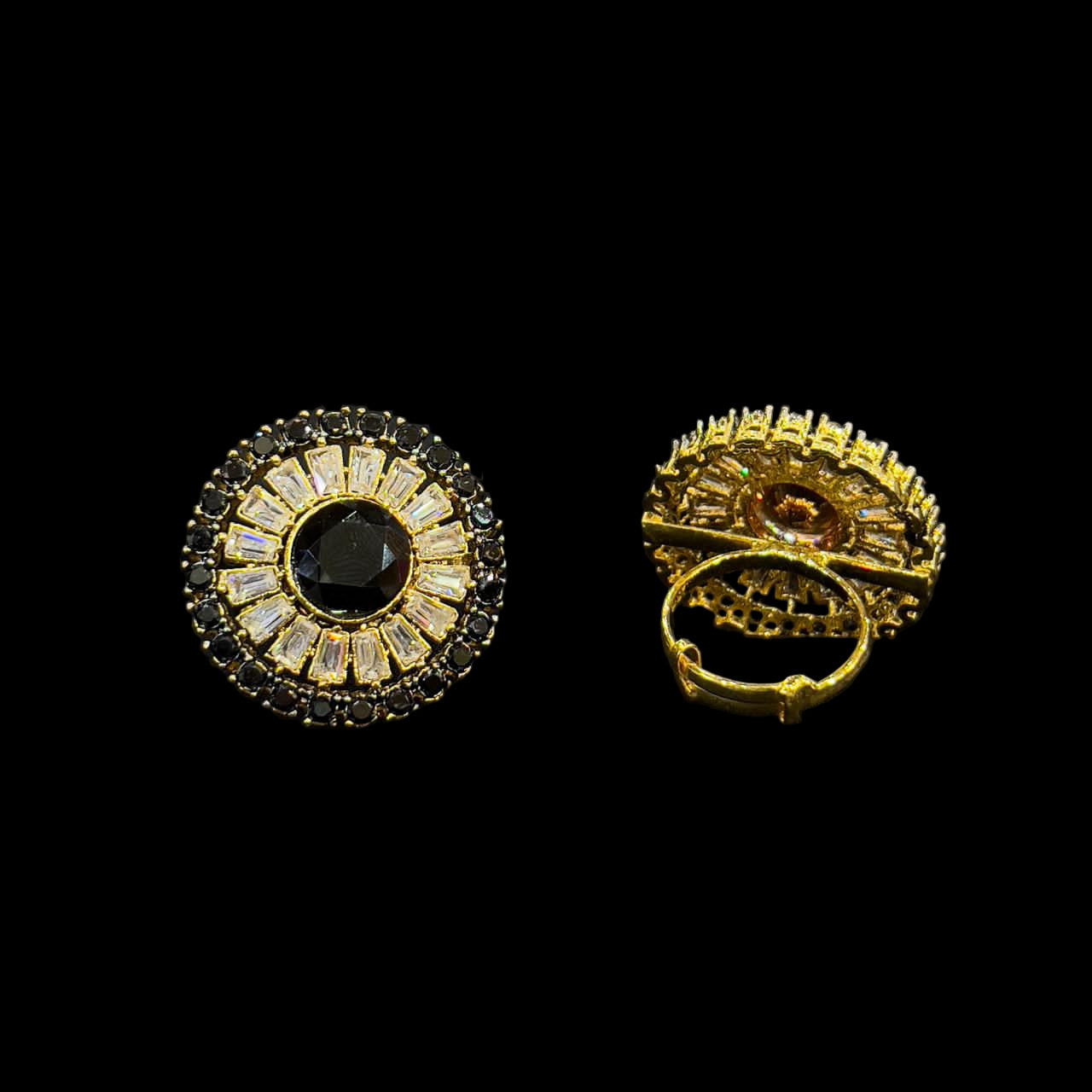 Sparkling Authentic Zircon Anti-Casting open able Rings - Perfect for Every Occasion SA jewelry pk