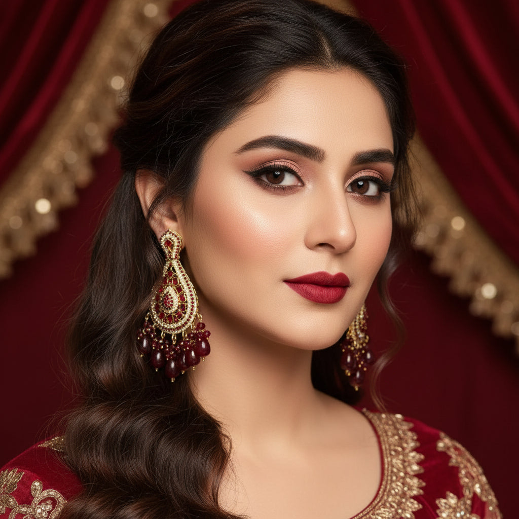 Sparkling Authentic Zircon Anti-Casting  Earrings - Perfect for Every Occasion SA jewelry pk