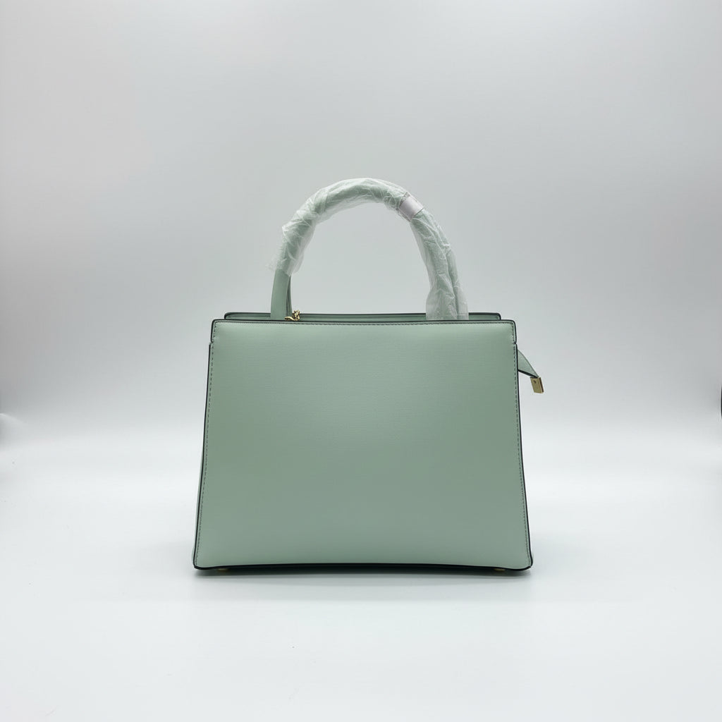 Elegant Blush Quilted Handbag | Top Handle & Shoulder Strap | Faux Leather Crossbody SAjewellerypk.com