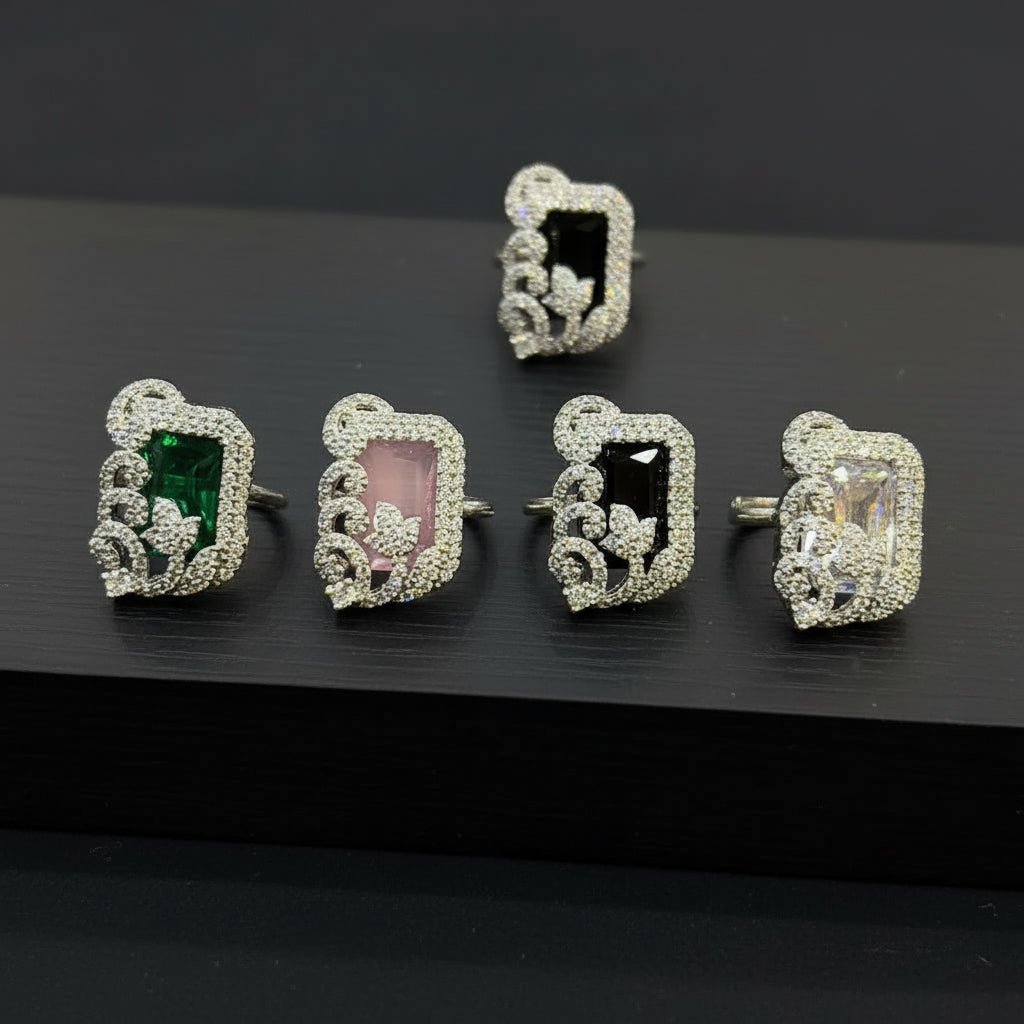 ​Sparkling Authentic Zircon Anti-Casting Rings - Perfect for Every Occasion SA jewelry pk 