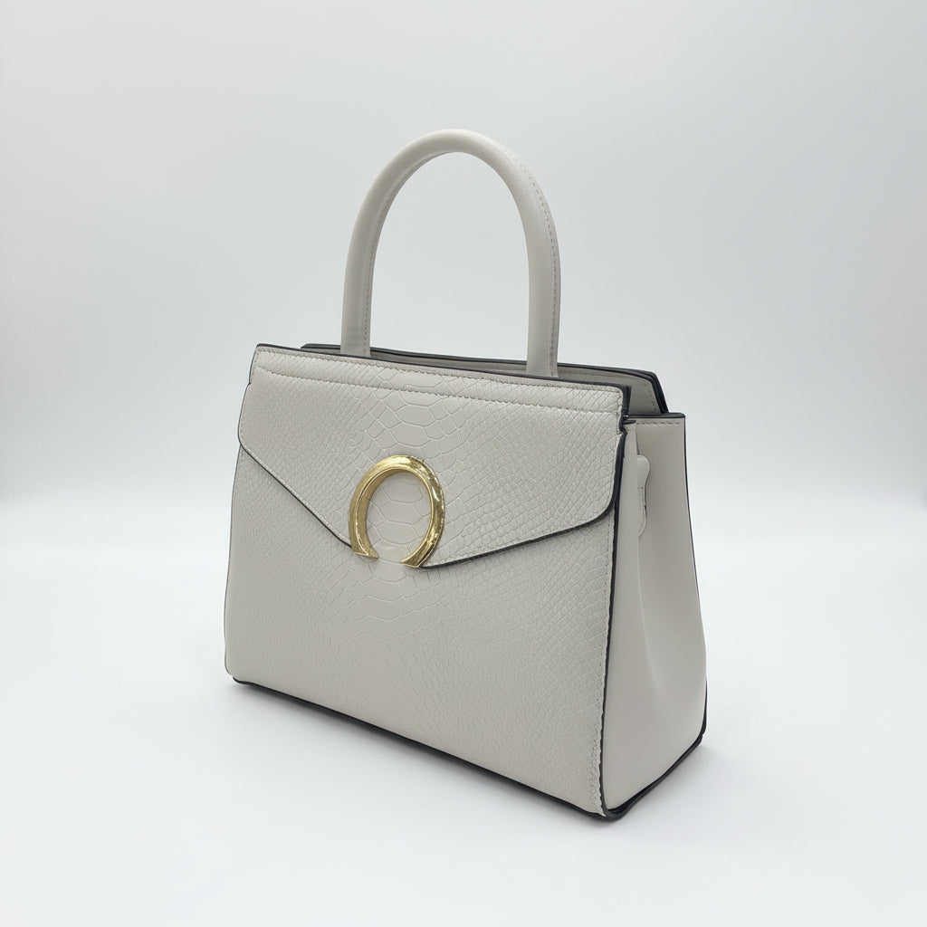 Women's Trendy 2-in-1 Satchel Handbag Set with Crossbody Strap | Imported PU Leather SA jewellery pk