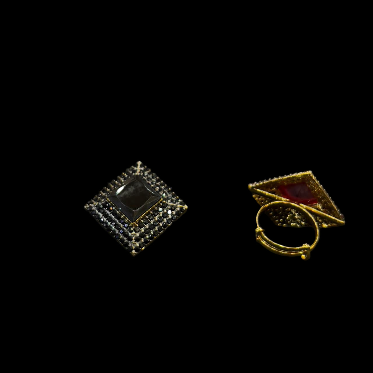 Sparkling Authentic Zircon Anti-Casting open able Rings - Perfect for Every Occasion SA jewelry pk