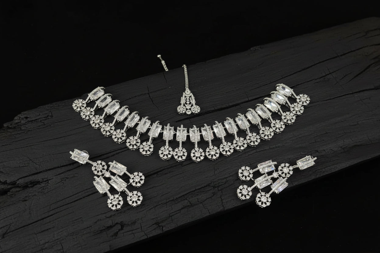 Premium American Indian Diamond Jewelry Golden & Silver Collection SA jewelry pk