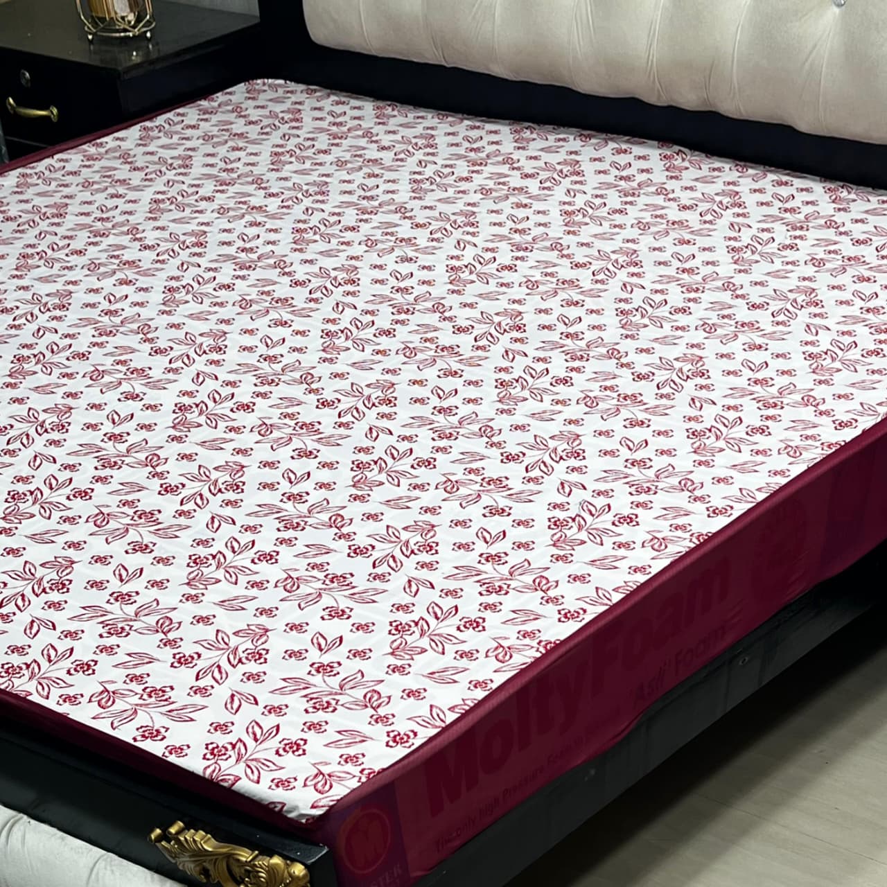 Waterproof Printed Elastic Mattress Cover