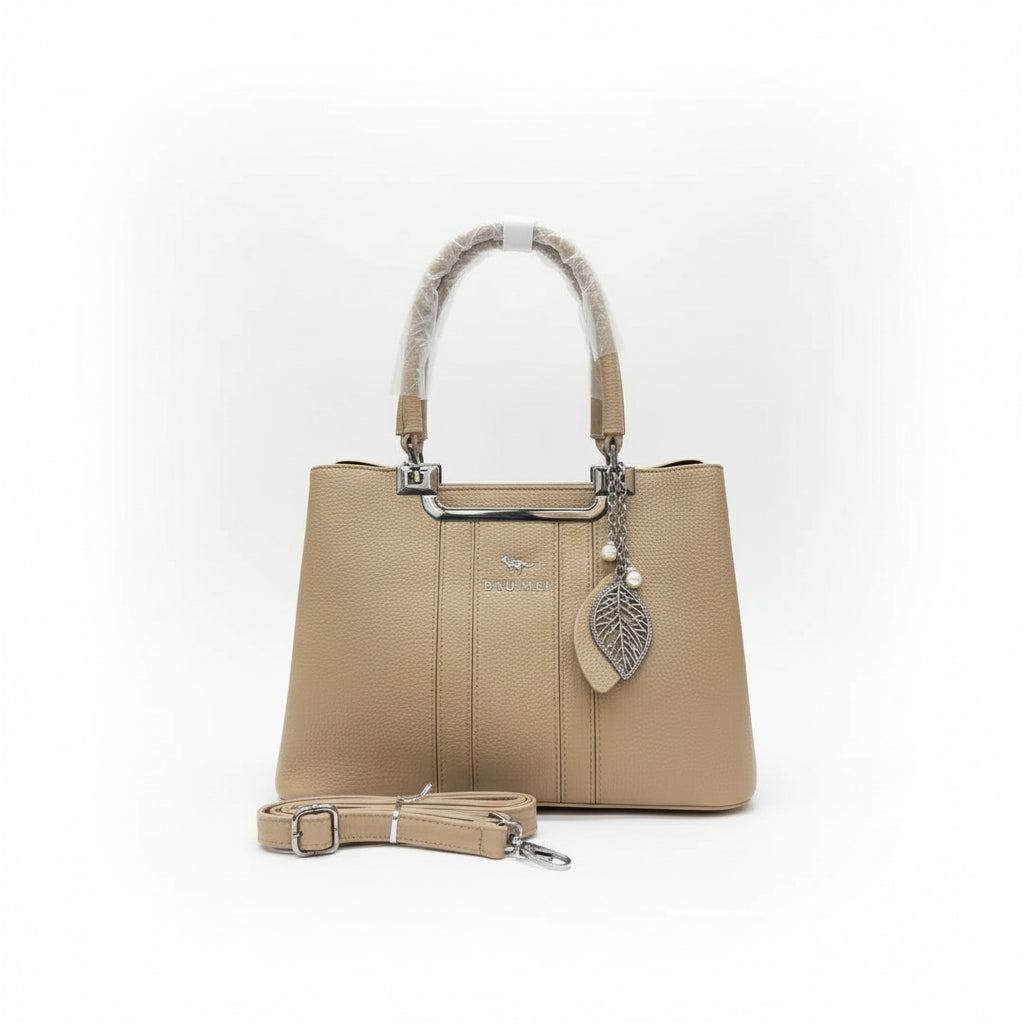 ​"Luxury Leather Shoulder Handbag for Women - Stylish Crossbody Purse with Circular Relief Ornament"SA jewelry pk 