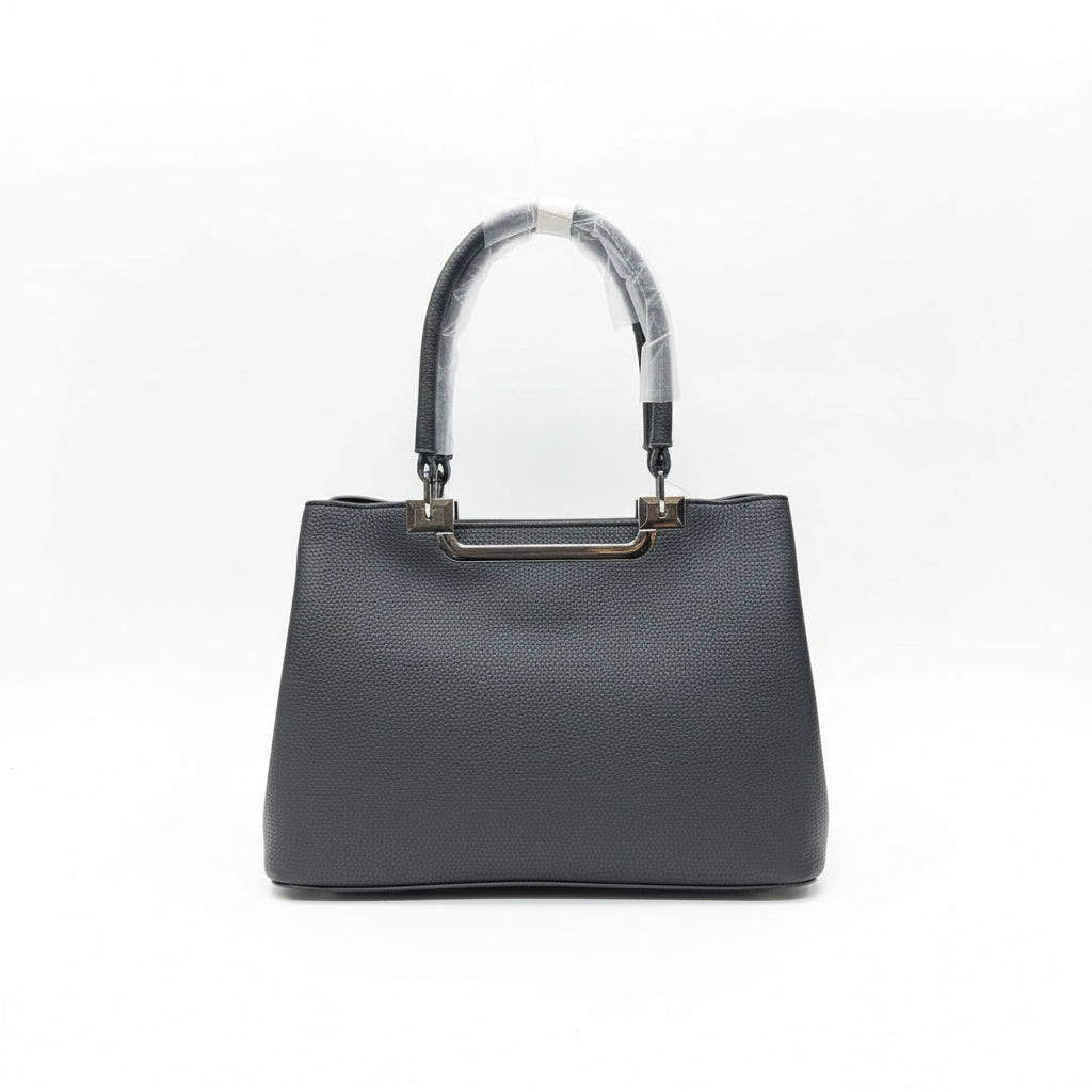 "Luxury Leather Shoulder Handbag for Women - Stylish Crossbody Purse with Circular Relief "SA jewelry pk