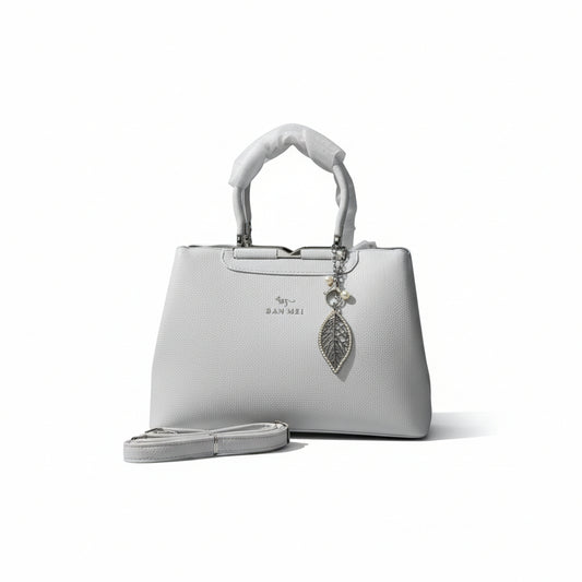 "Luxury Leather Shoulder Handbag for Women - Stylish Crossbody Purse with Circular Relief Ornament"SA jewelry pk