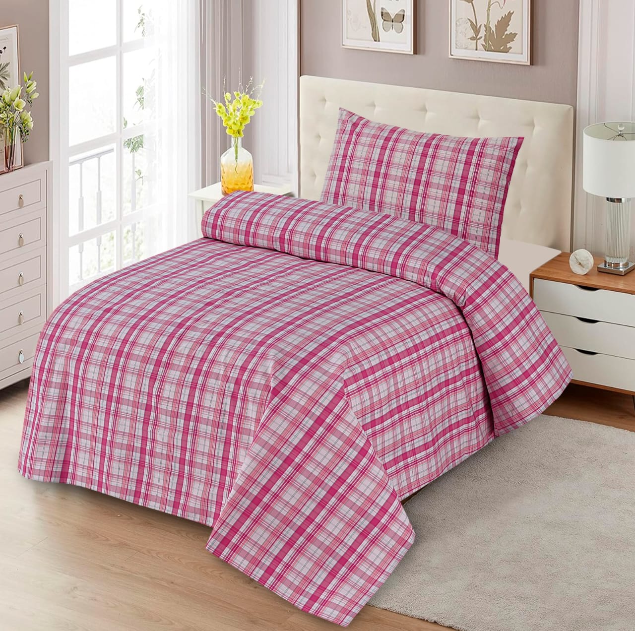 Single cotton bedsheets