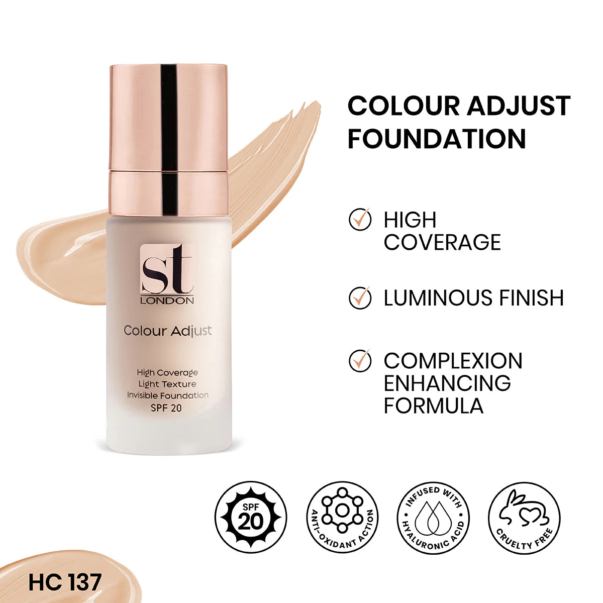 ST LONDON COLOUR ADJUST FOUNDATION