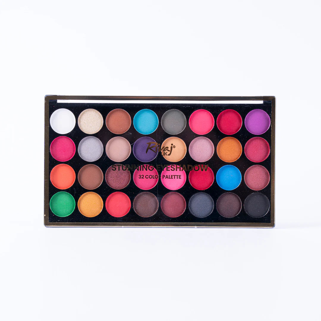 RIVAJ STUNNING EYESHADOW 32 COLOR PALETTE